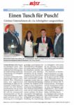 Parchimer Blitz: Auszeichnung Pusch GmbH & Co. KG